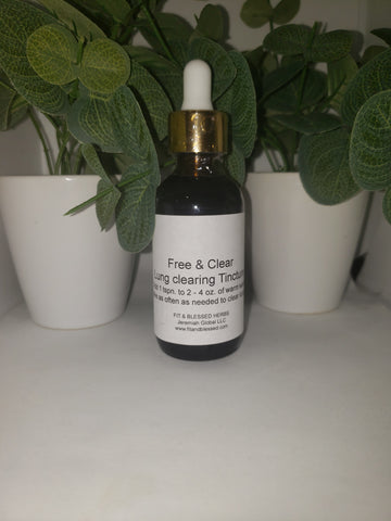 Free And Clear Lung Tincture